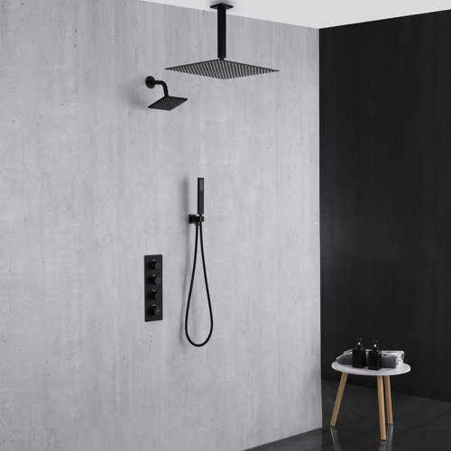 Wonderland America Complete Shower System with Roughin Valve Wayfair